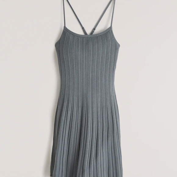 Abercrombie & Fitch Dresses & Skirts - Crossback Ribbed Elevated Knit Mini Dress